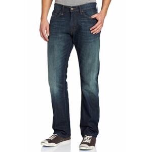 Levi's 514 Slim Straight Medium Wash Denim Jeans Size 18 Reg 29 x 29